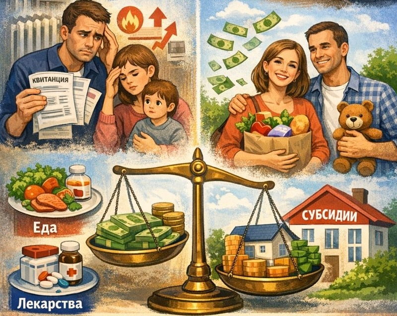Госдуме депутаты предложили ограничить траты на ЖКХ всего 10% от дохода семьи! 💡 Суть: если счета за квартиру «съедают» больше — государство…