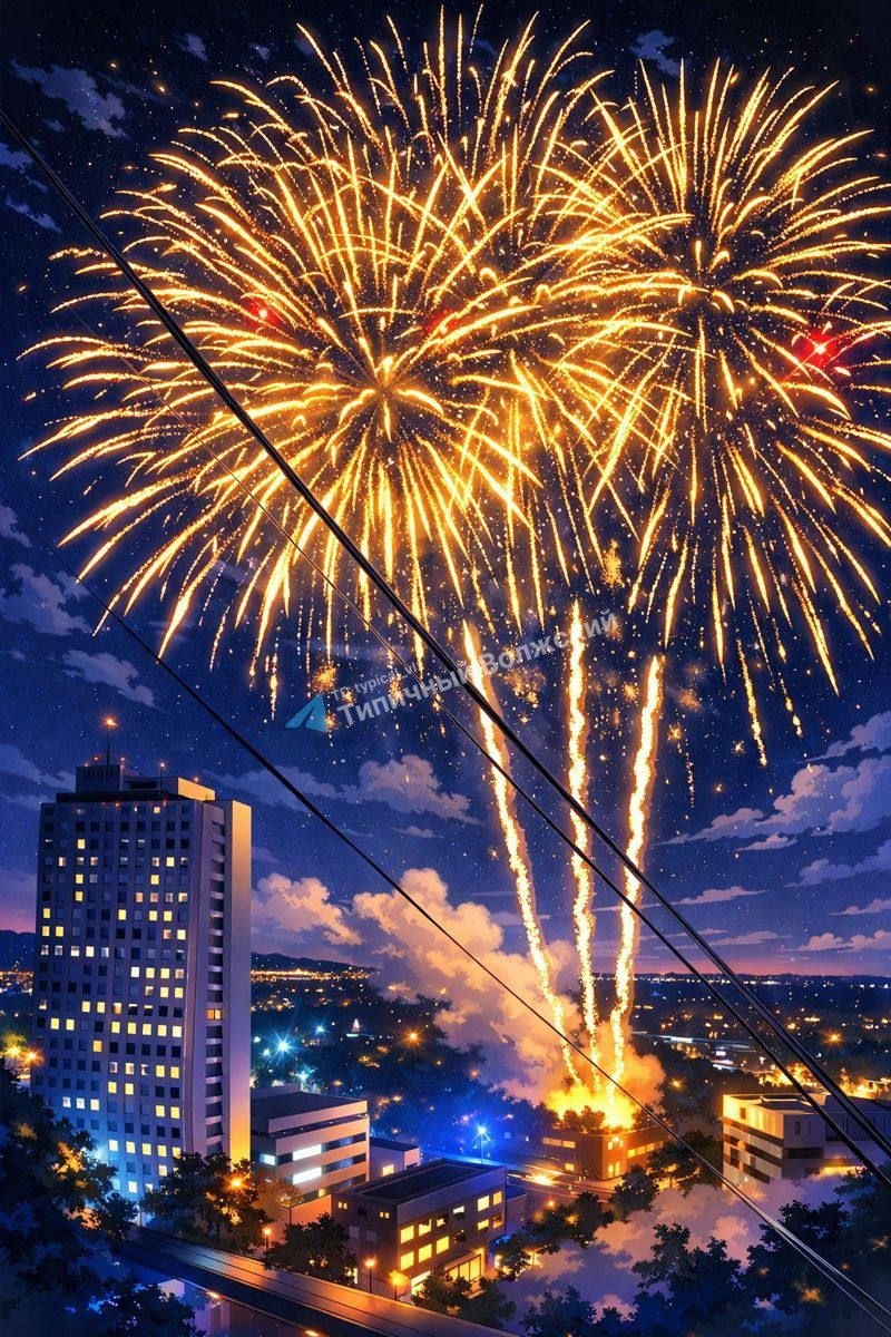 В Волгоградской области с 25.12.2025 по 20.01.2026 запрещены салюты 🚫🎆.