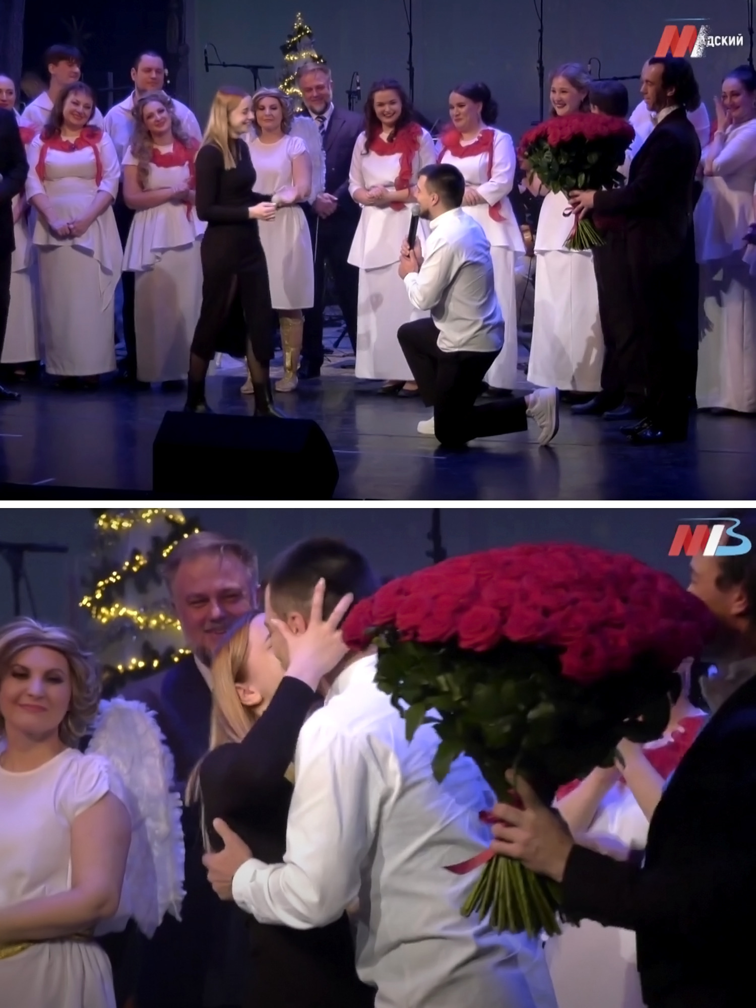 В Волгограде молодой человек эффектно сделал предложение руки и сердца своей возлюбленной прямо на сцене во время концерта в «Царицынской оп…