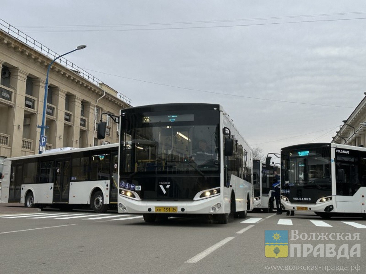 2у, 14 и 24: в Волжском тестируют новые автобусы