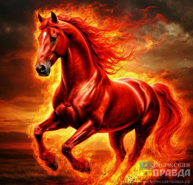 Чем завлечь горячую лошадку: что есть, в чём пить и что делать волжанам в последние минуты 2025-го