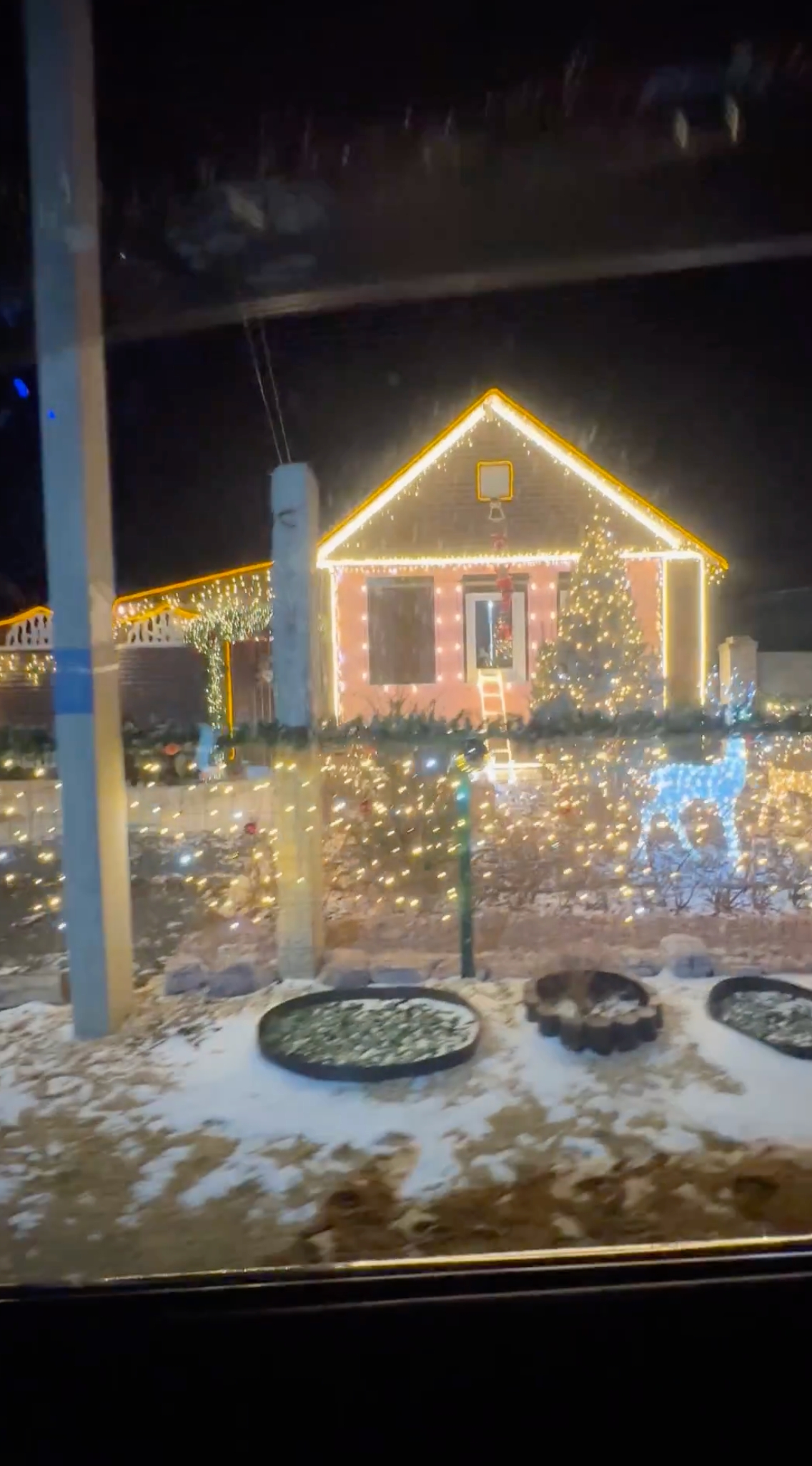 «Резиденция Деда Мороза в Волгоградской области!»: Так свой дом украсил один из жителей села Оленье в Дубовском районе! ✨🎅🎄