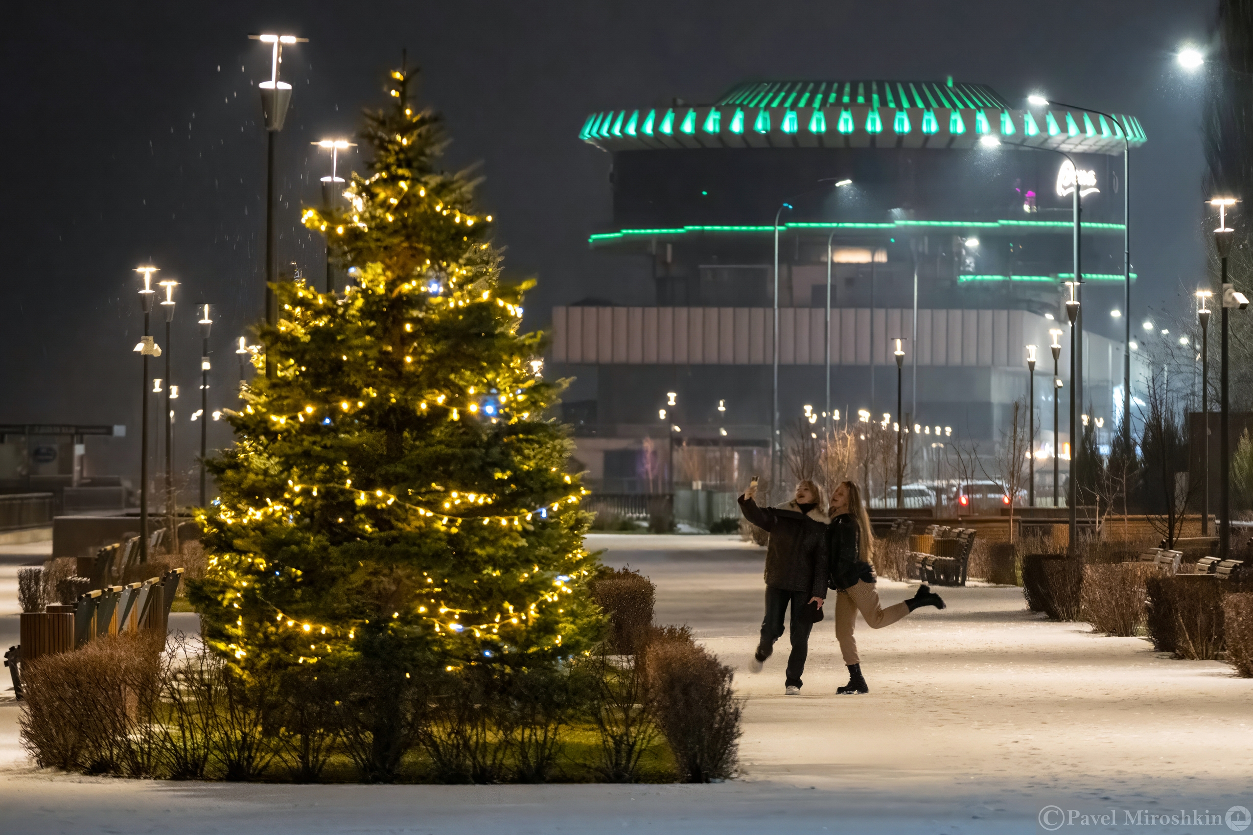 Снежный Волгоград к встрече Нового года готов! ✨🎄✨