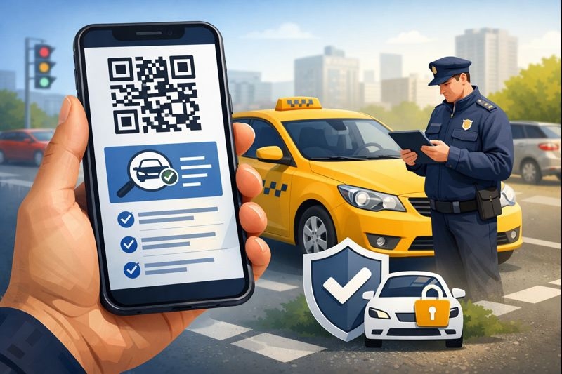 На «Госуслугах» запустили сервис проверки такси 🚕