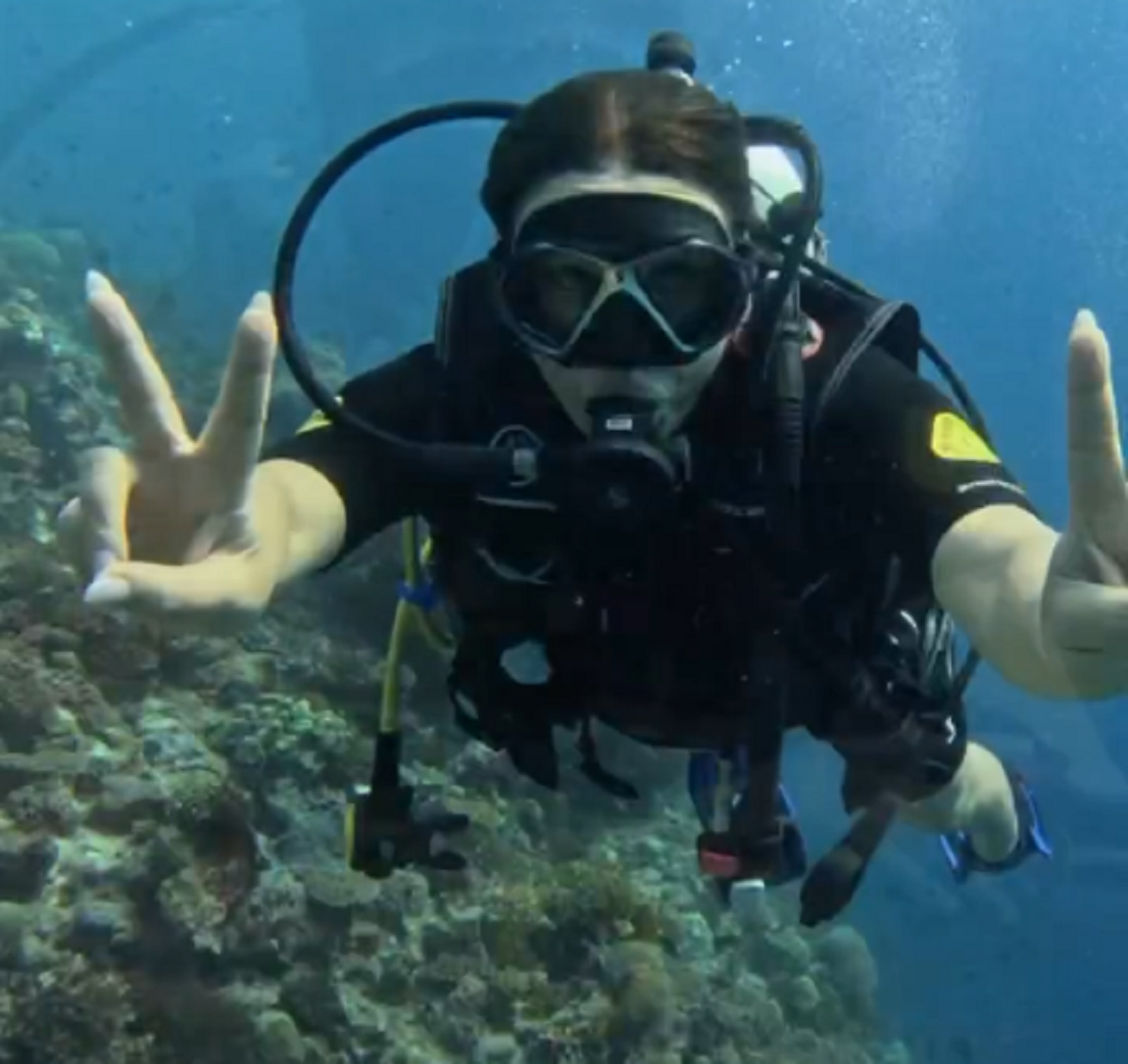 Акваланг и рыба Триггер: волгоградка Ирина Дубцова рассказала о дайвинге в Индийском океане