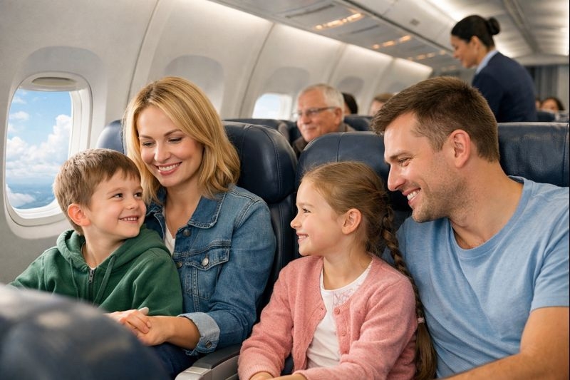✈️ Минтранс РФ обязал авиакомпании бесплатно размещать семьи с детьми рядом