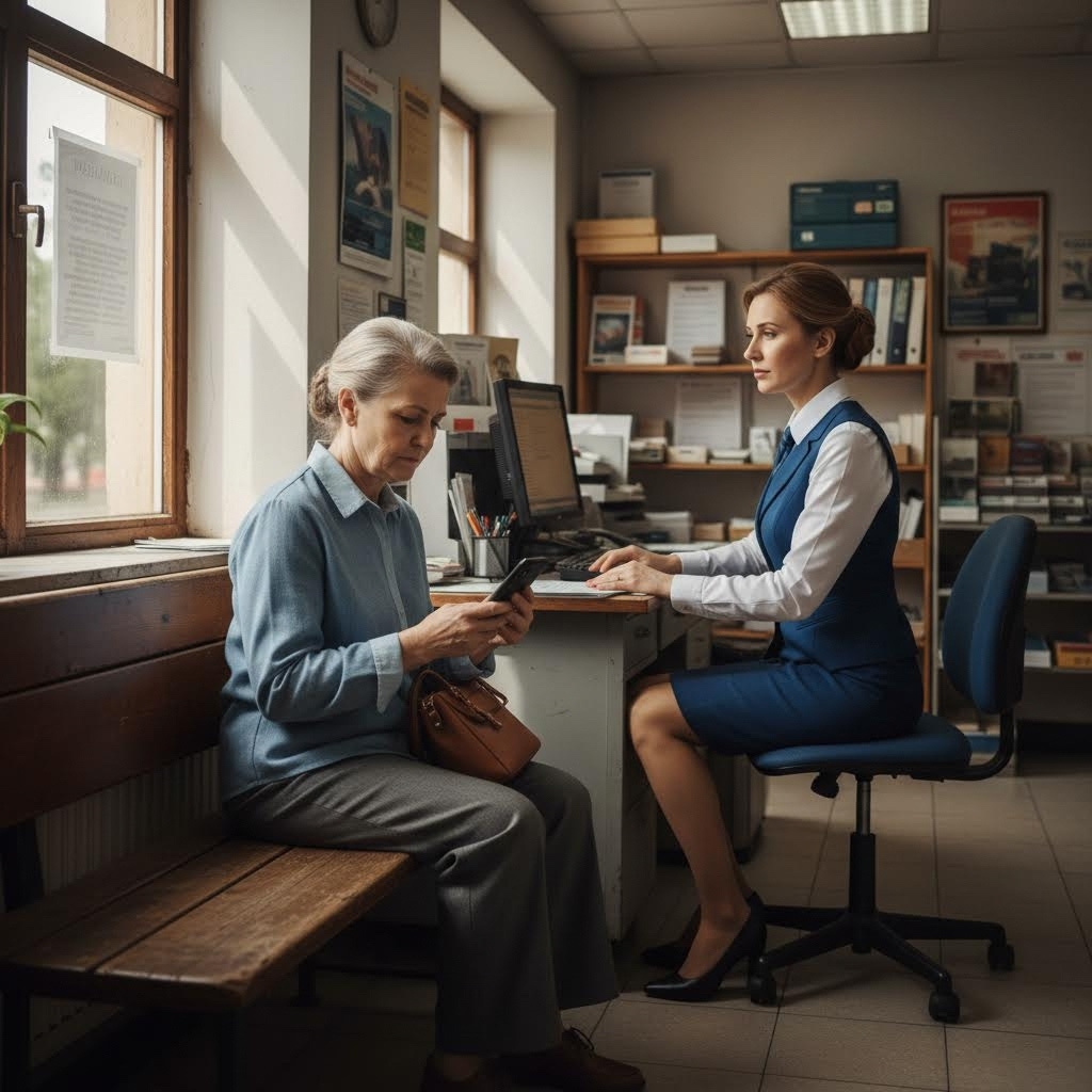 ⚡️Полицейские и сотрудница почты спасли пенсионерку от мошенников