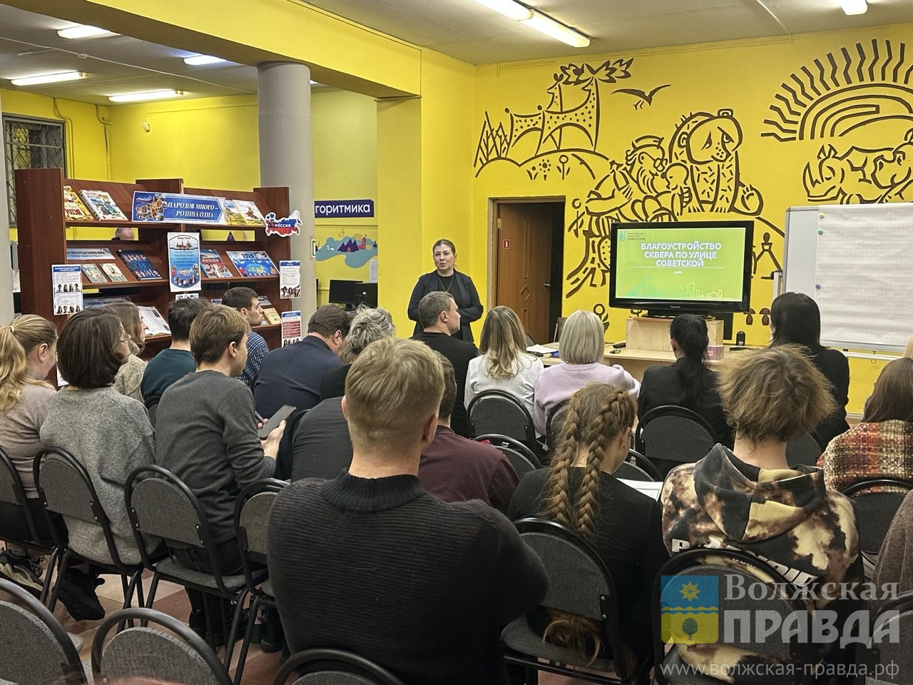 «Памятник» вороне и детская площадка вместо спортивной: в Волжском обсудили благоустройство сквера на ул. Советской