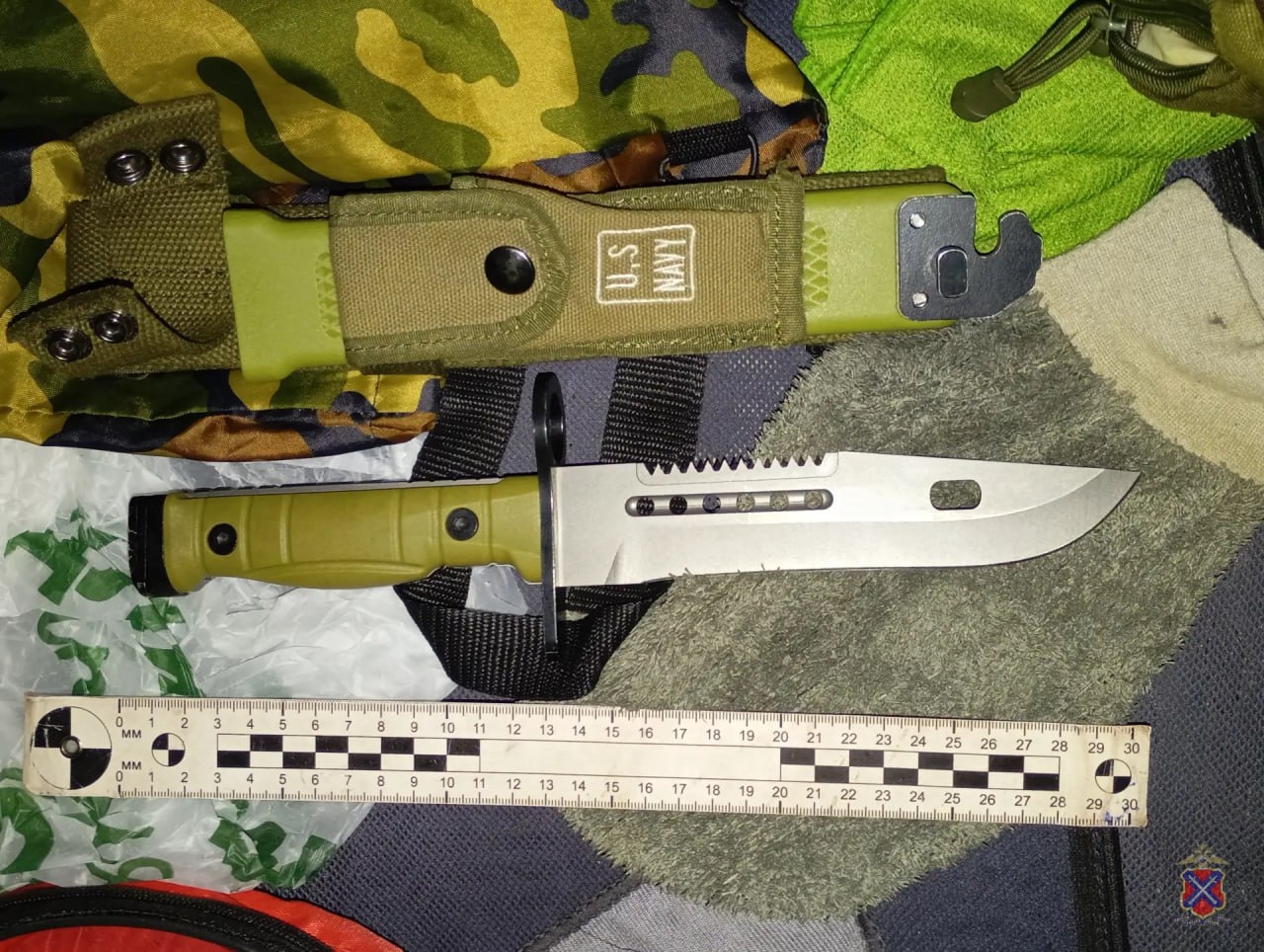 🔪 В Волжском изъяли боевой штык-нож у местного жителя