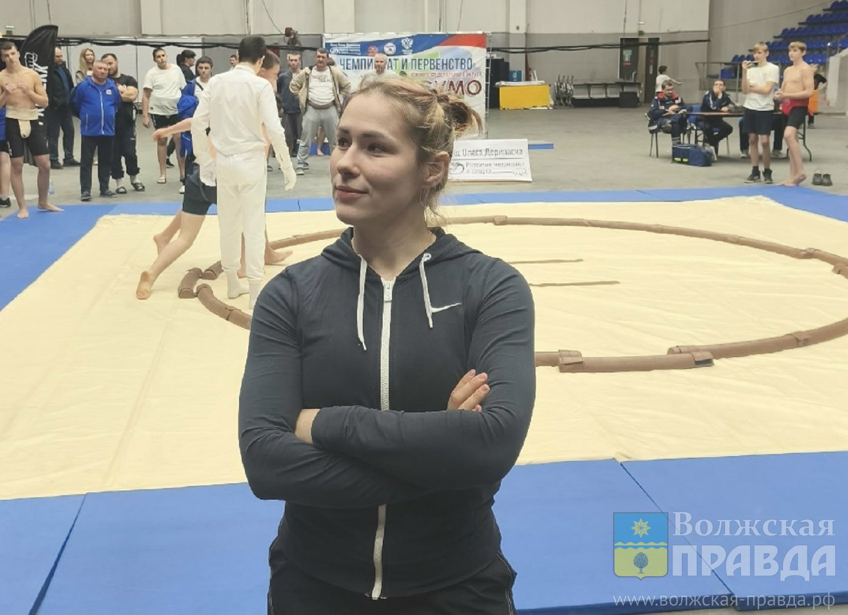 Сначала победу отдали мне: волжанка Диана Джигарос взяла серебро на Первенстве ЮФО по сумо