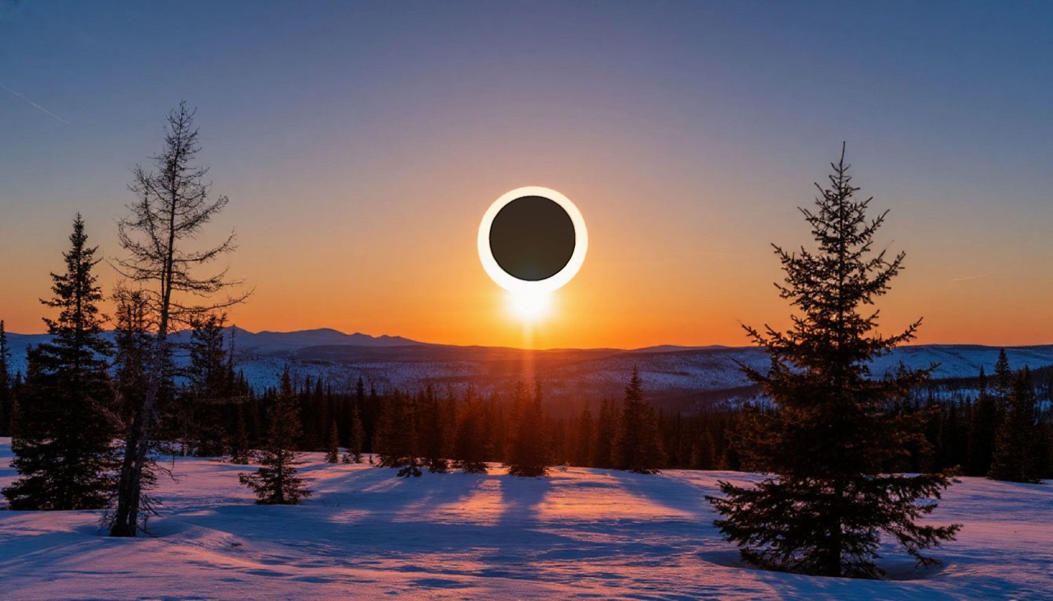 Волжане не увидят кольцевое солнечное затмение 17 февраля