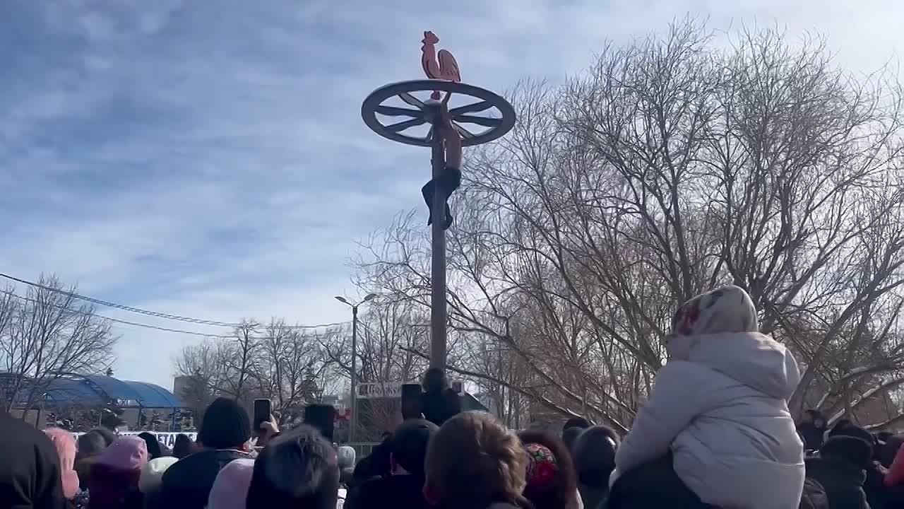 Веселая Масленица в парке «Волжский» 🥞