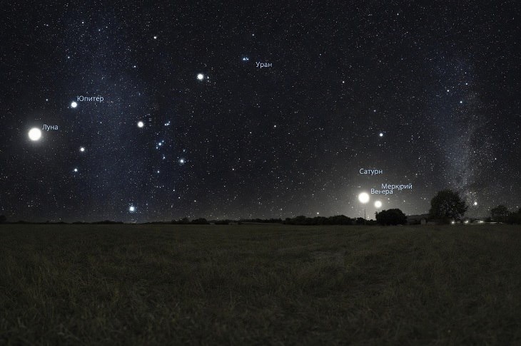 Парад планет увидят волгоградцы вечером 28 февраля
