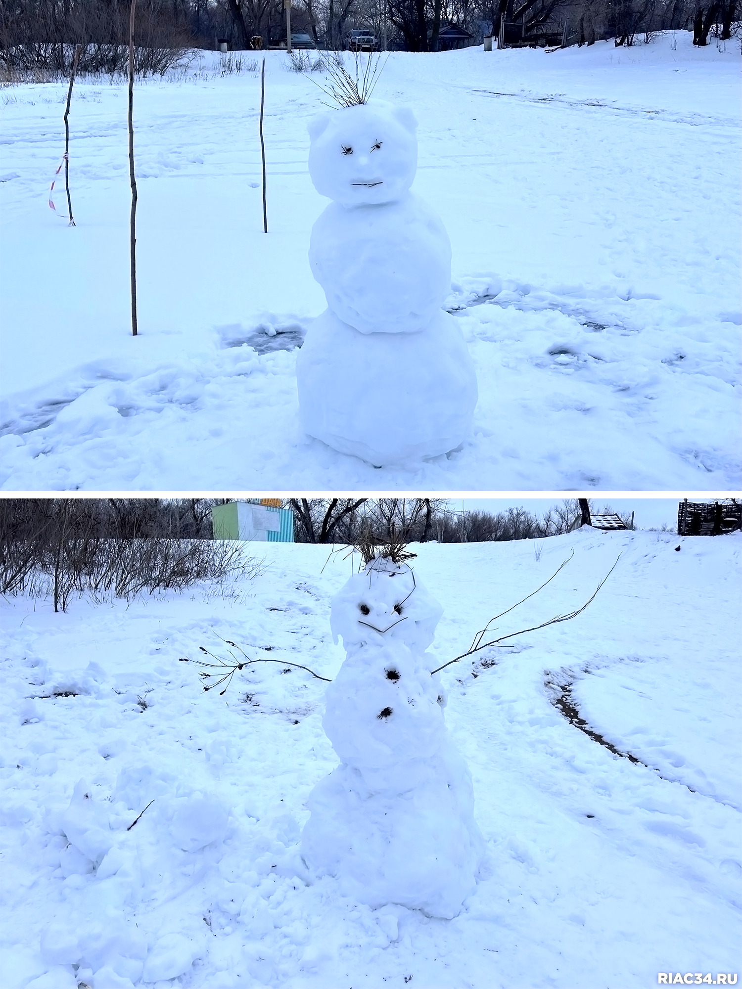 Уже и зиму проводили, и весну встретили, а снег всё не тает! ☃️