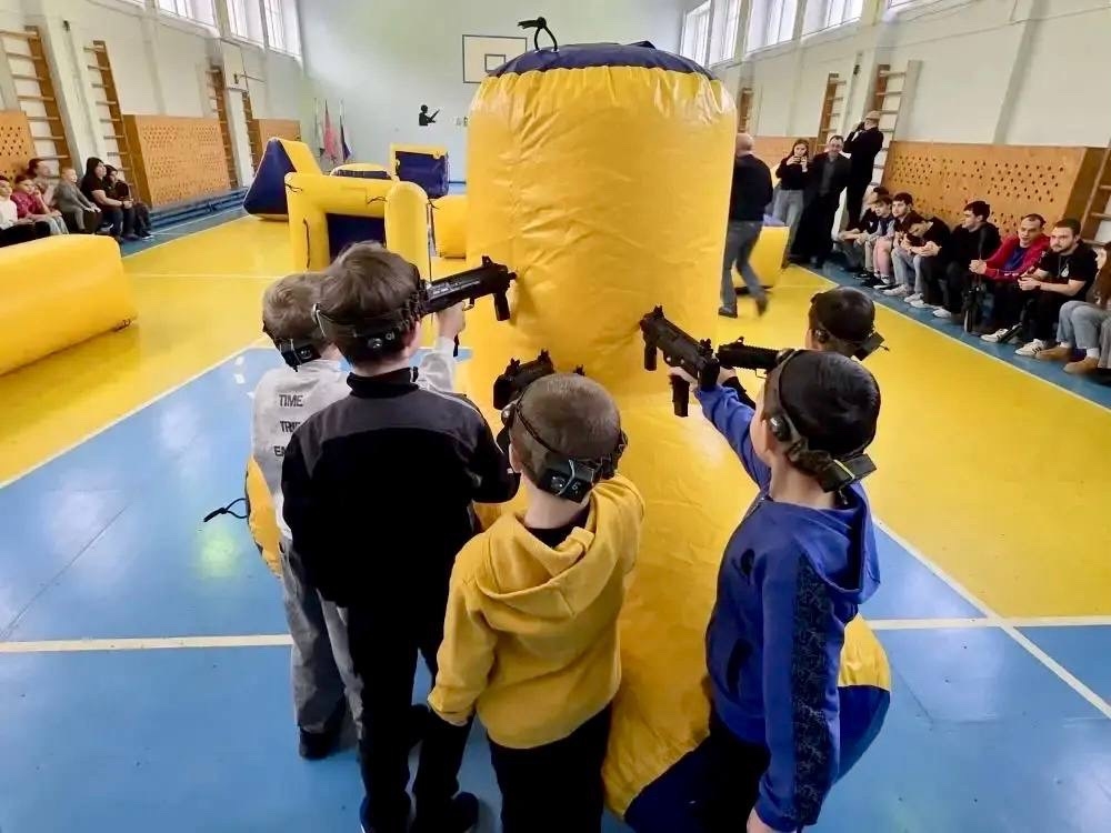 Для семей волжан-участников СВО прошел лазертаг-турнир 🎯