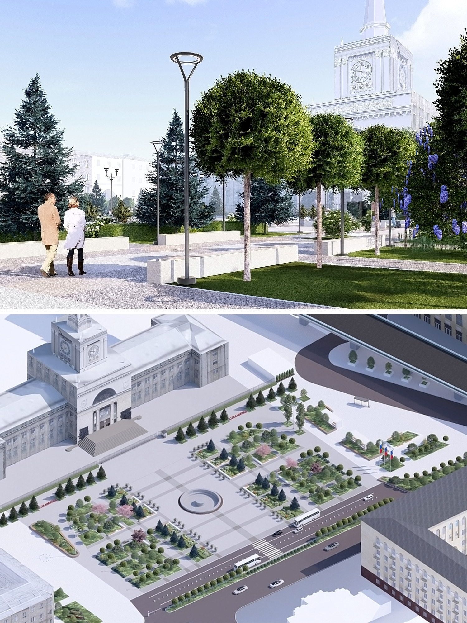 Большие перемены грядут в центре Волгограда — началась реализация масштабного проекта по обновлению Привокзальной площади! 👏🤩