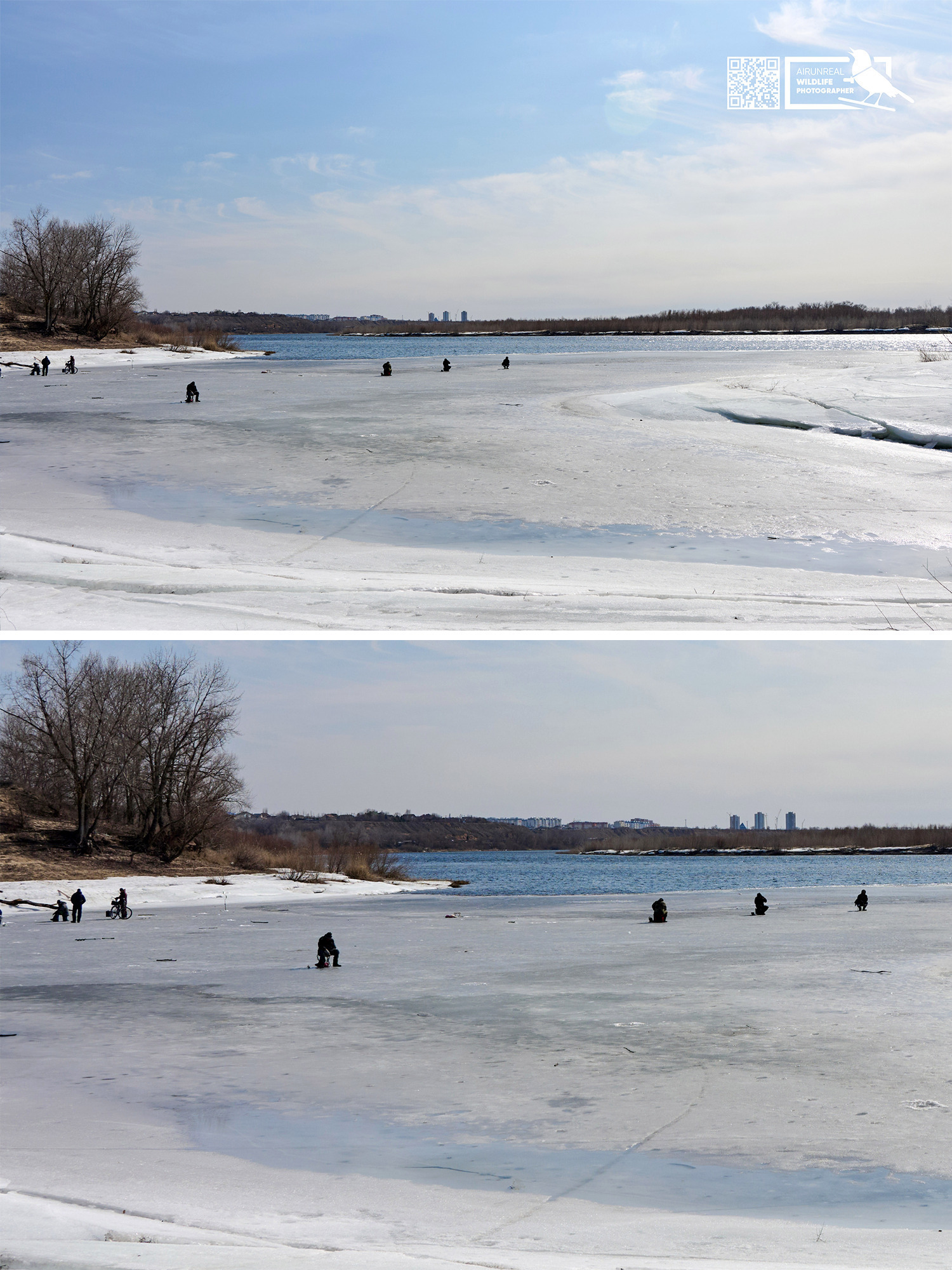 Рыбаки в своем безрассудстве просто поражают! 🫣🫢