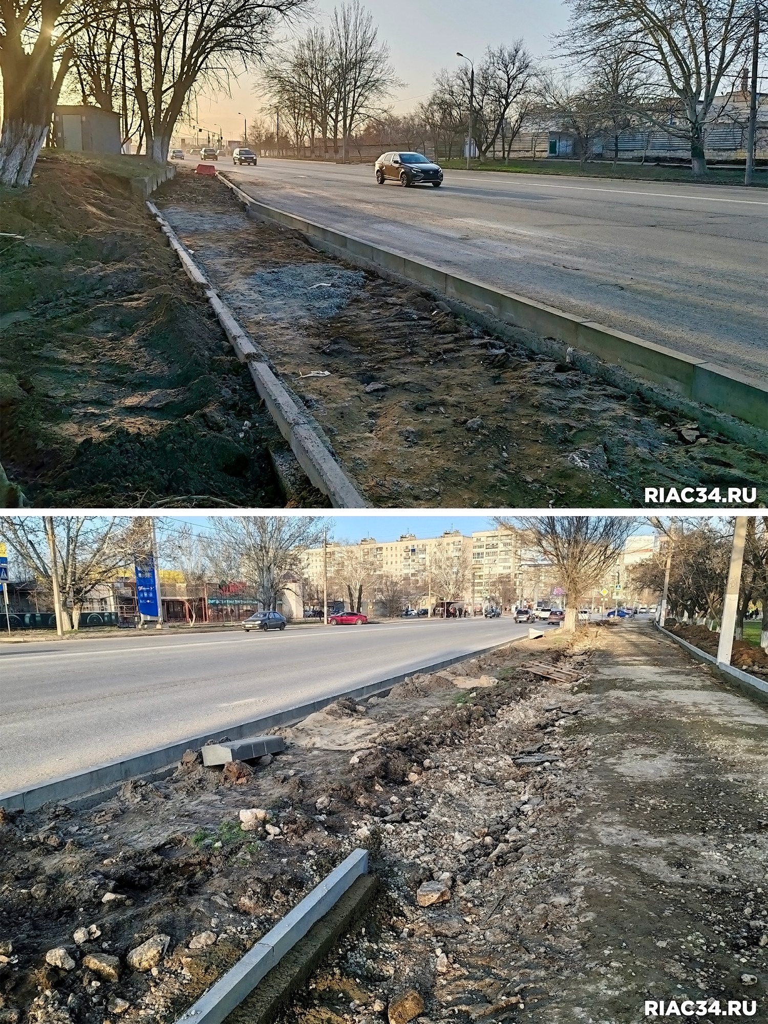 В Волгограде начался ремонт главной автомагистрали Красноармейского района — проспекта Героев Сталинграда! 👷‍♂️🛠️