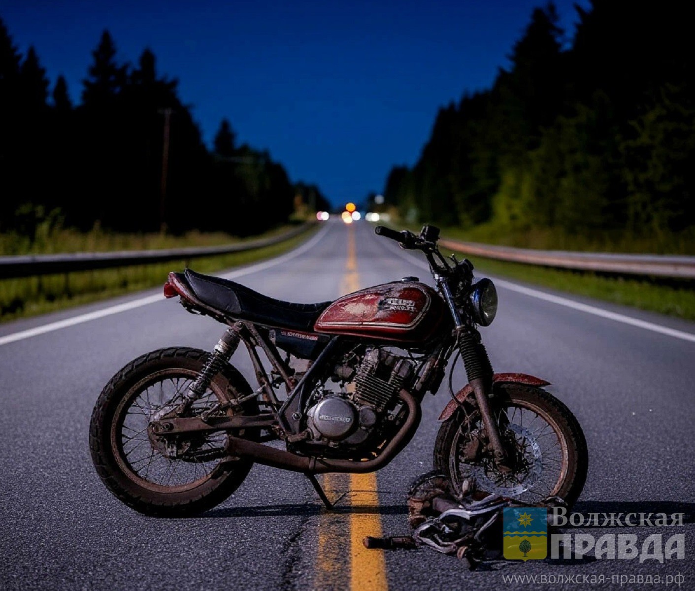 19-летний волгоградец на легковой догнал и отправил в больницу двух питбайкеров