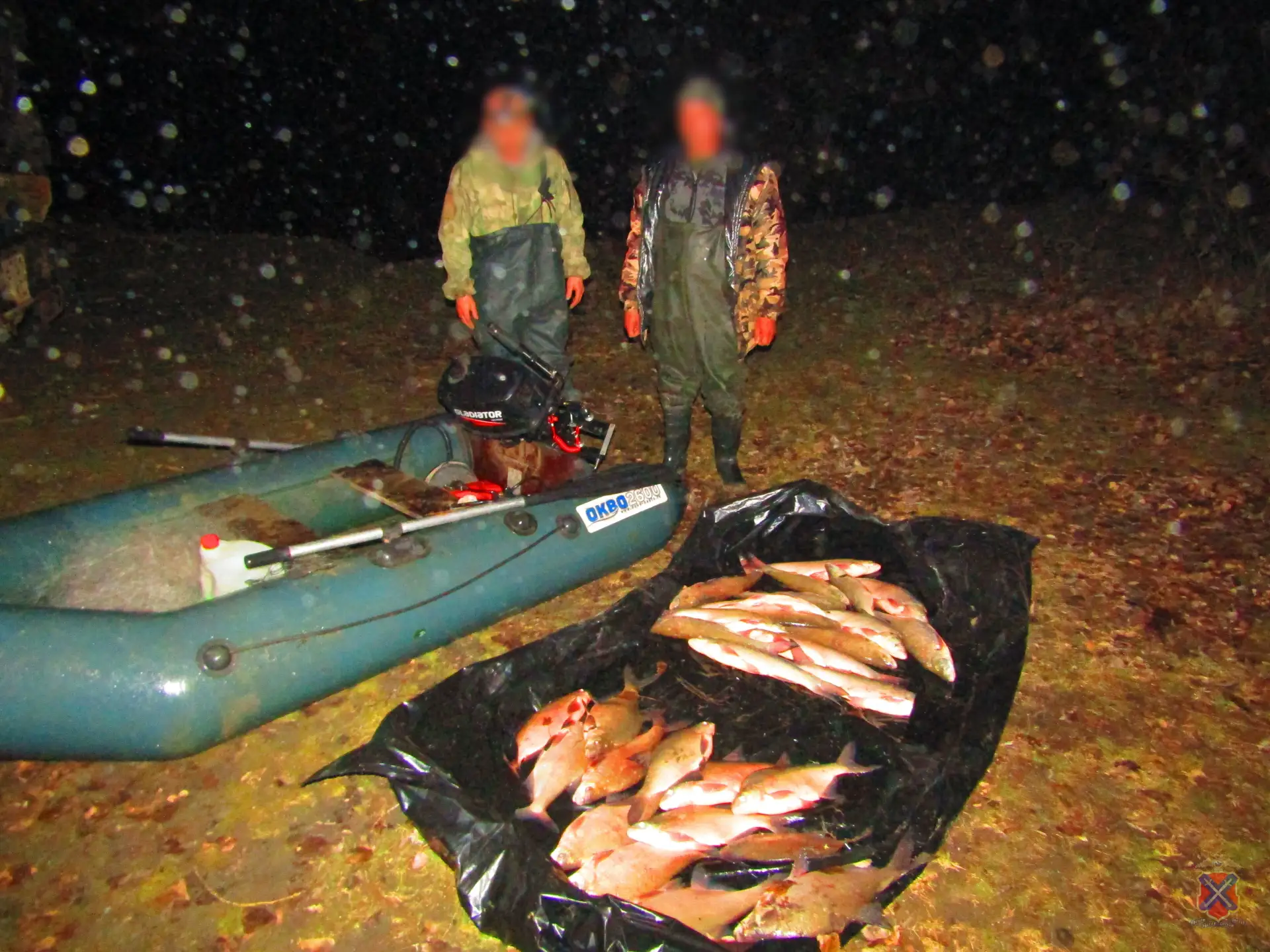 Подлещик и язь: два волгоградца заплатят штраф за ловлю плавными сетями