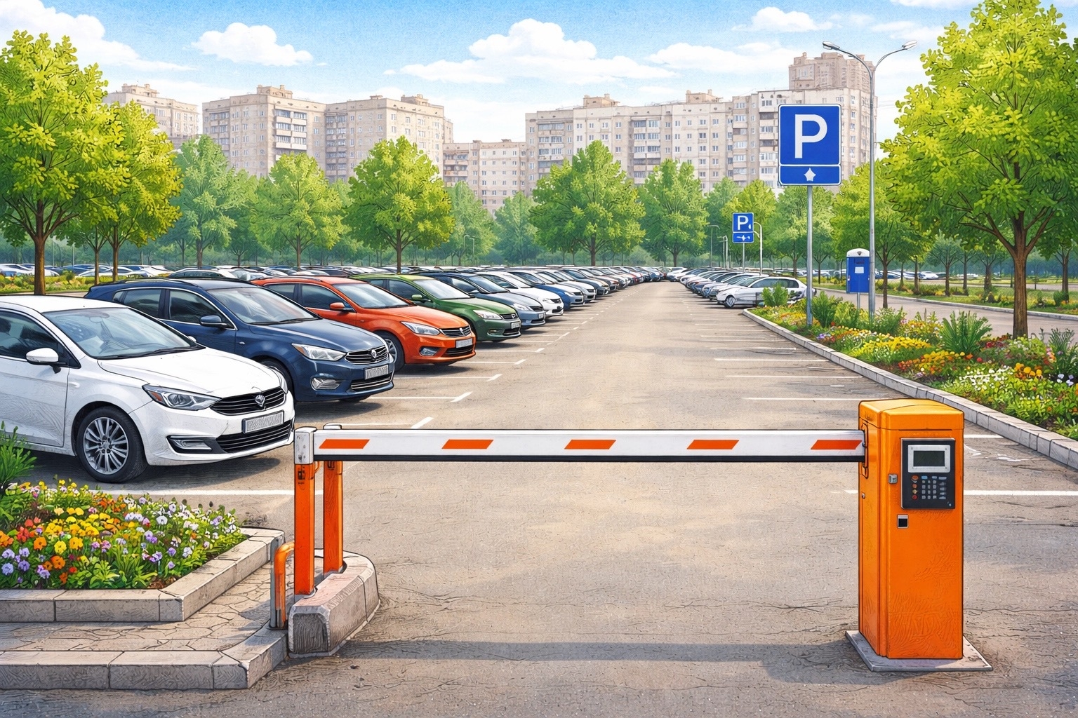 В Волжском опубликовали перечень улиц для платных парковок