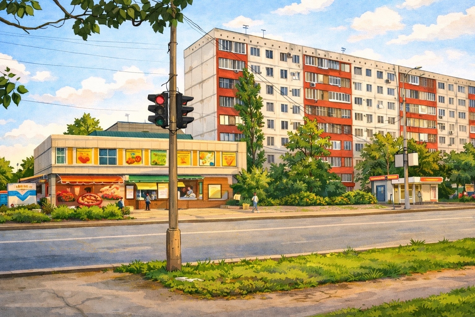 С завтрашнего дня, 10 апреля, остановка «25 микрорайон» (у цветочного рынка) временно переезжает.