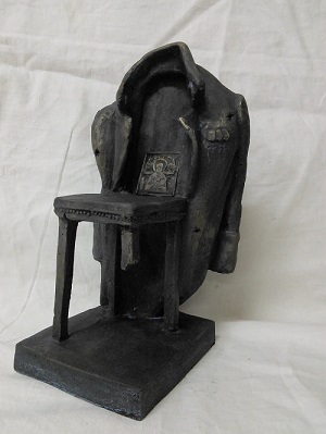 Скульптор из Волжского Николай Карпов представил новую патриотическую композицию