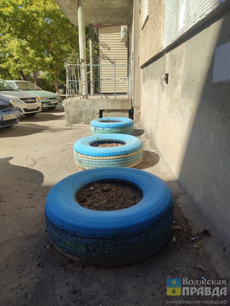 До 400 000 руб штрафа обойдётся волжанам «красивая» клумба из шин