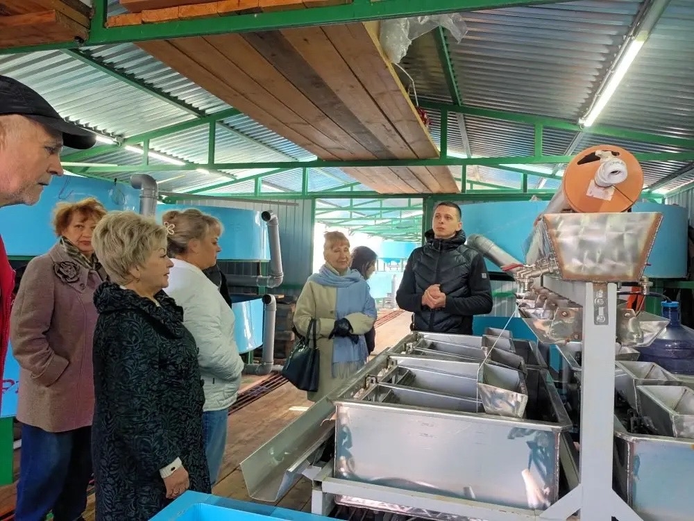 🐟 Осетровая ферма проводит экскурсии