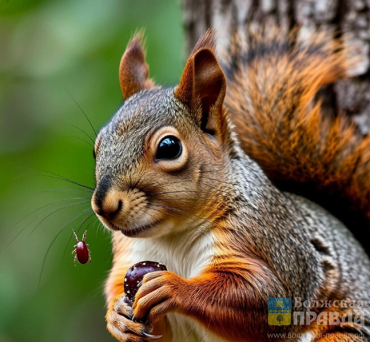На мышах, воронах и ежах: в Волгоградской области наступил сезон активности клещей  