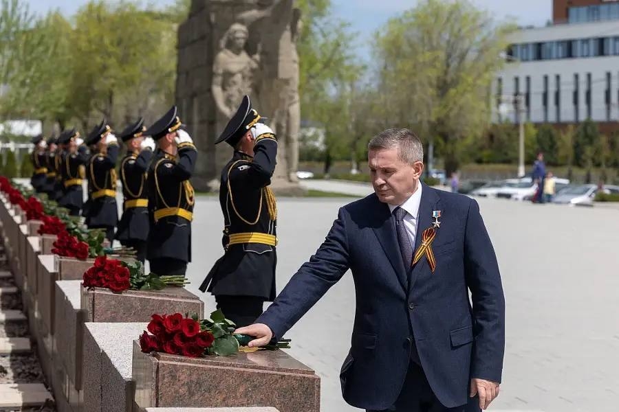 У подножия Мамаева Кургана открыли мемориальную зону «Рубеж Сталинградской доблести»🎖️
