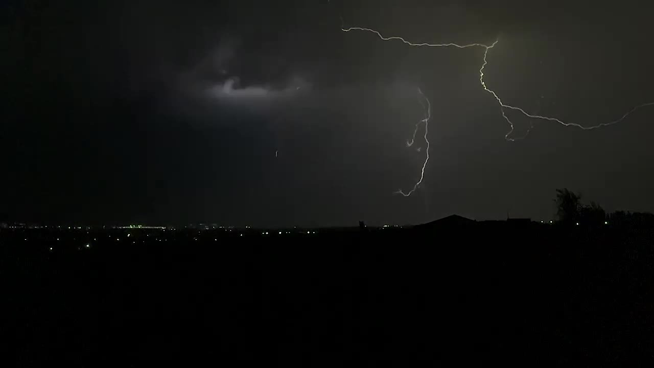 Красота вчерашней ночи ⚡️