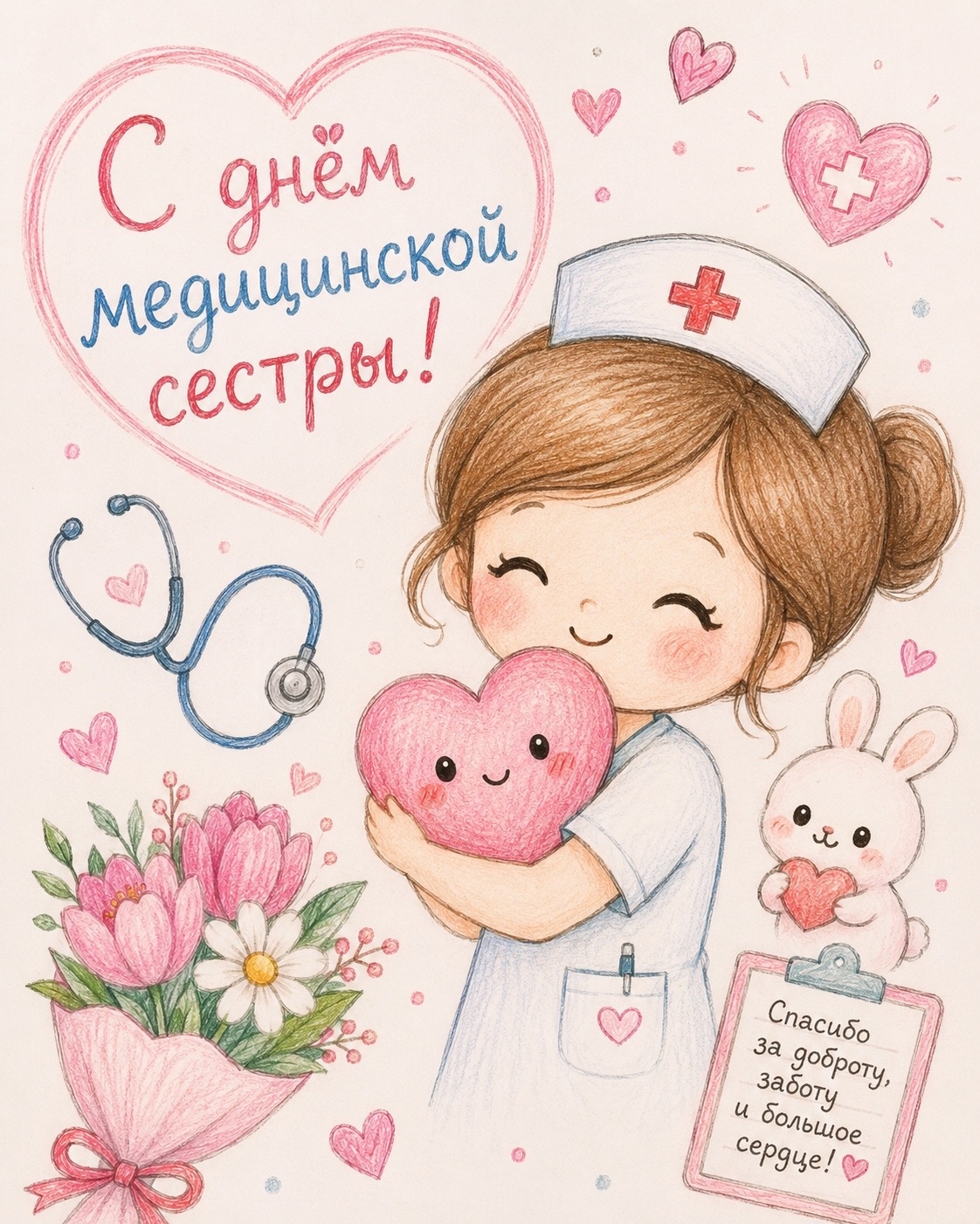 С Днём медицинской сестры! 💐