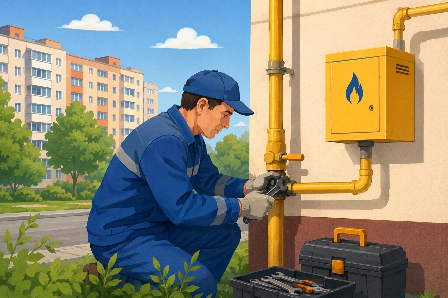 📍 Волжский, 27 мая с 9:00 до 13:00 отключат газ в домах:
