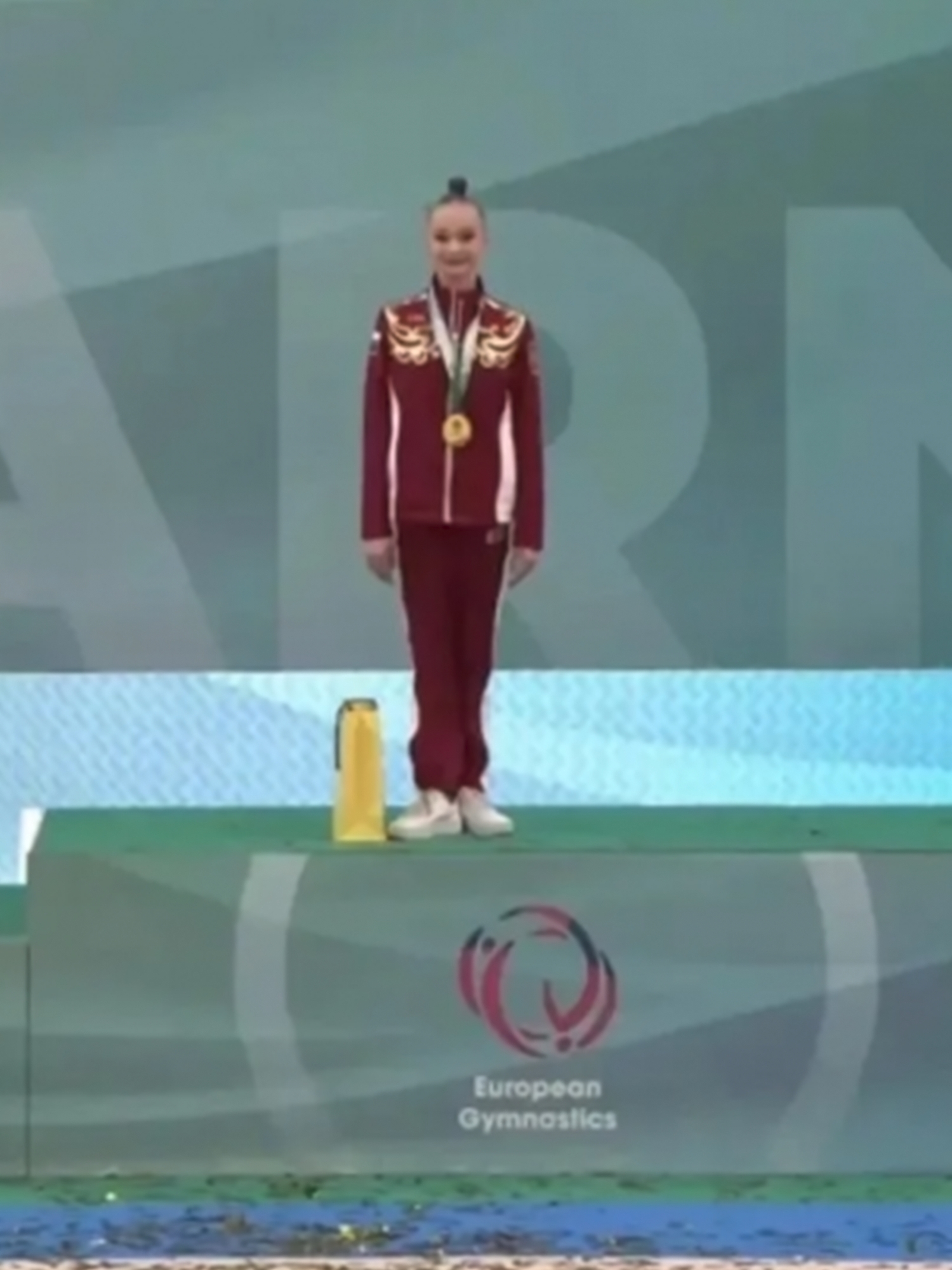 Яна Заикина из Волгограда стала чемпионкой Европы по художественной гимнастике среди юниоров! 👏😍