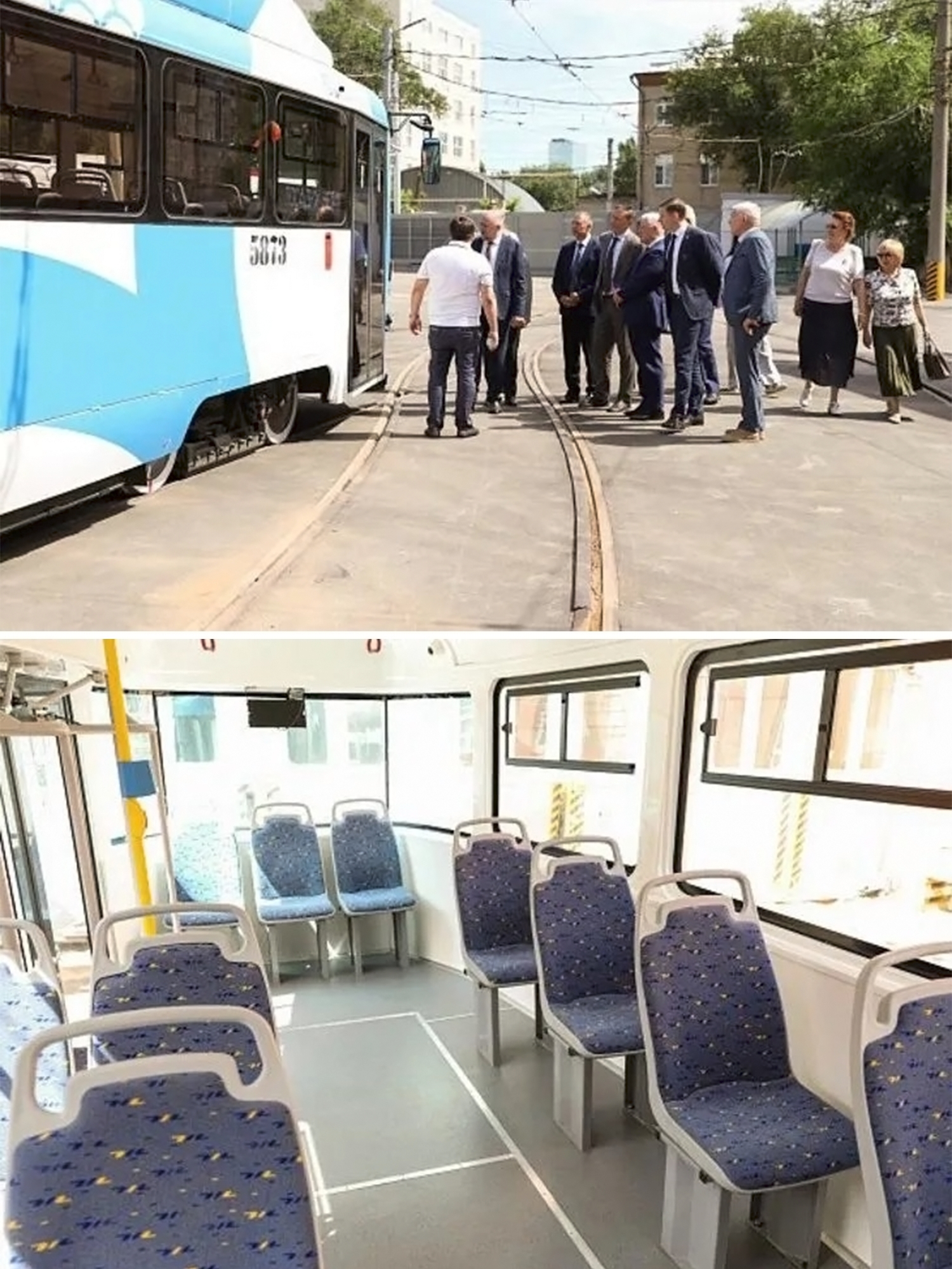 В Волгограде легендарный трамвай Tatra T3, оставшийся в памяти многих как транспорт родом из детства, получил вторую жизнь! 👏🤩
