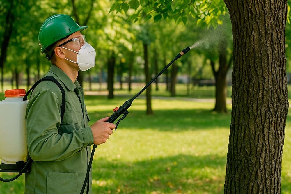 🌳 В Волжском с 20 по 24 июля проводят обработку деревьев от вредителей
