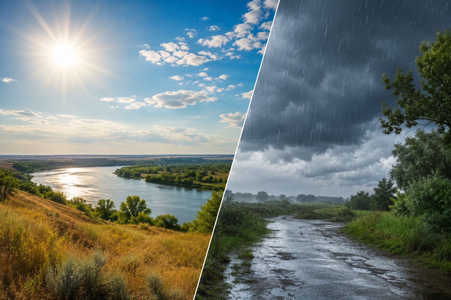 🌦 Жара в Волгоградской области немного отступила
