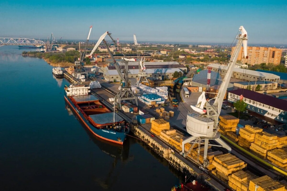 Грузооборот морских портов Астрахани вырос в первом полугодии на 90%
