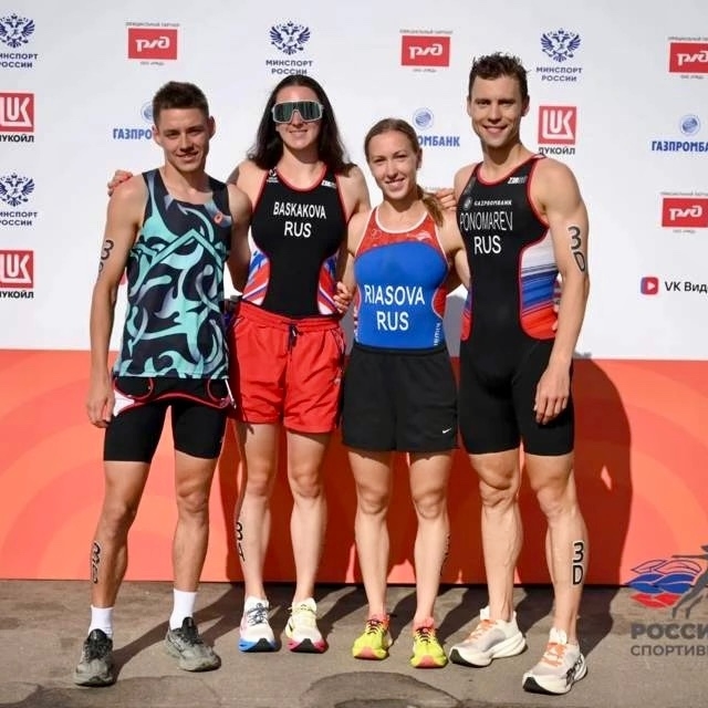Валентина Рясова из Волгограда стала чемпионкой России по триатлону! 👏🏻🤩