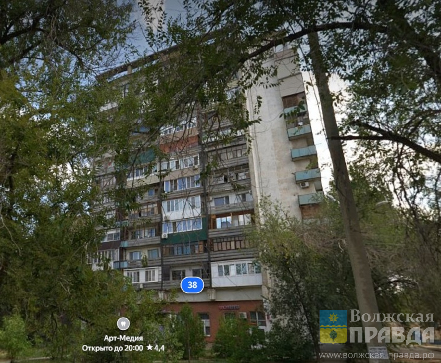 В Волжском найдено тело молодого человека, упавшего с высоты