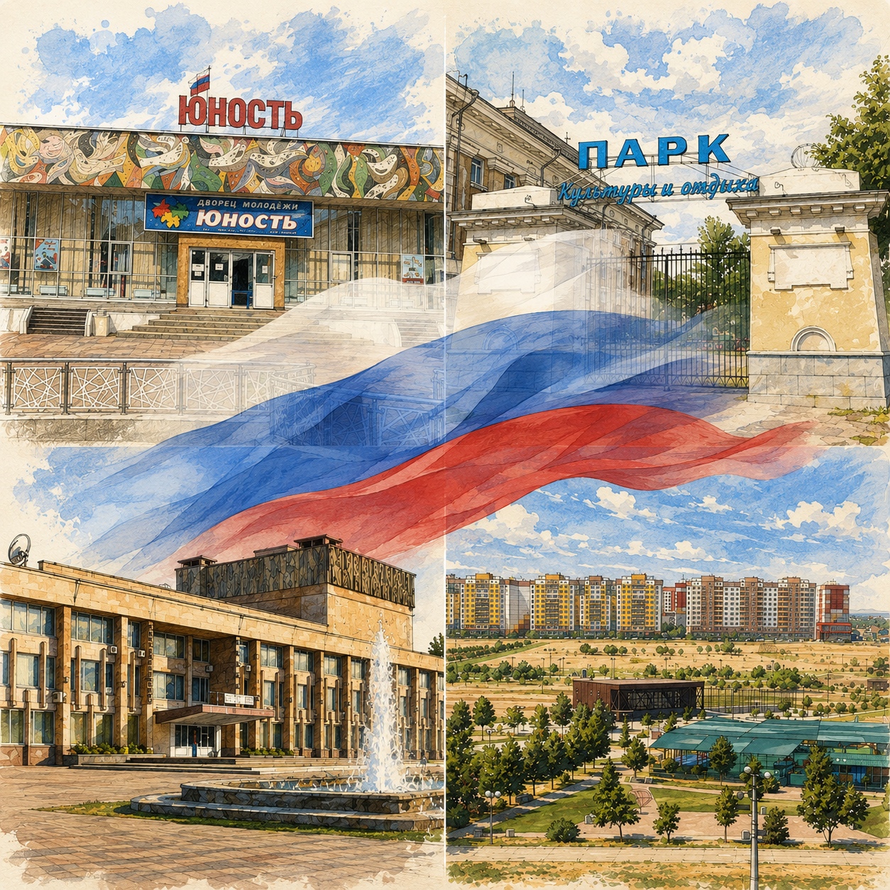 🇷🇺 В Волжском День флага отметят двухдневной программой