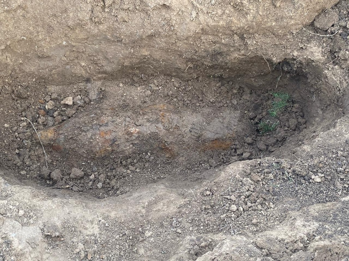 В Волгограде обнаружили авиационную бомбу