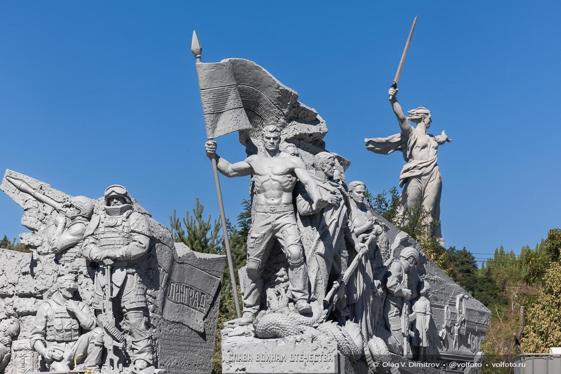 У подножия Мамаева кургана возводят музейный комплекс и памятник героям СВО! 👏🏻🤩