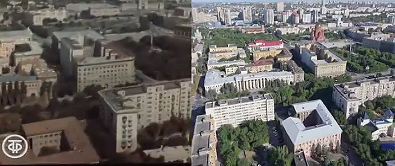 Мастер высотной съемки Александр Блинков из Волгограда сделал горожанам шикарный подарок к Дню города.ю! 👏🏻🤩
