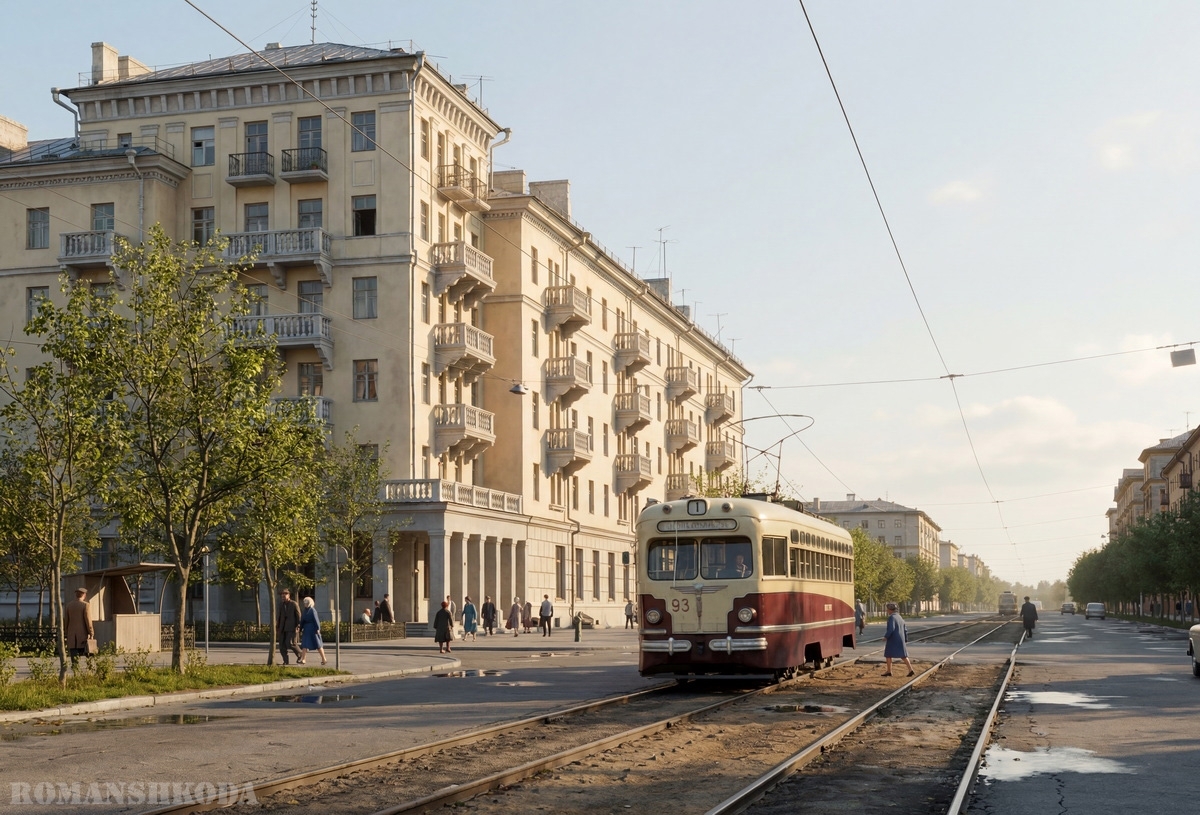 Утро 60-х годов на улице Советской! 👏🏻🤩