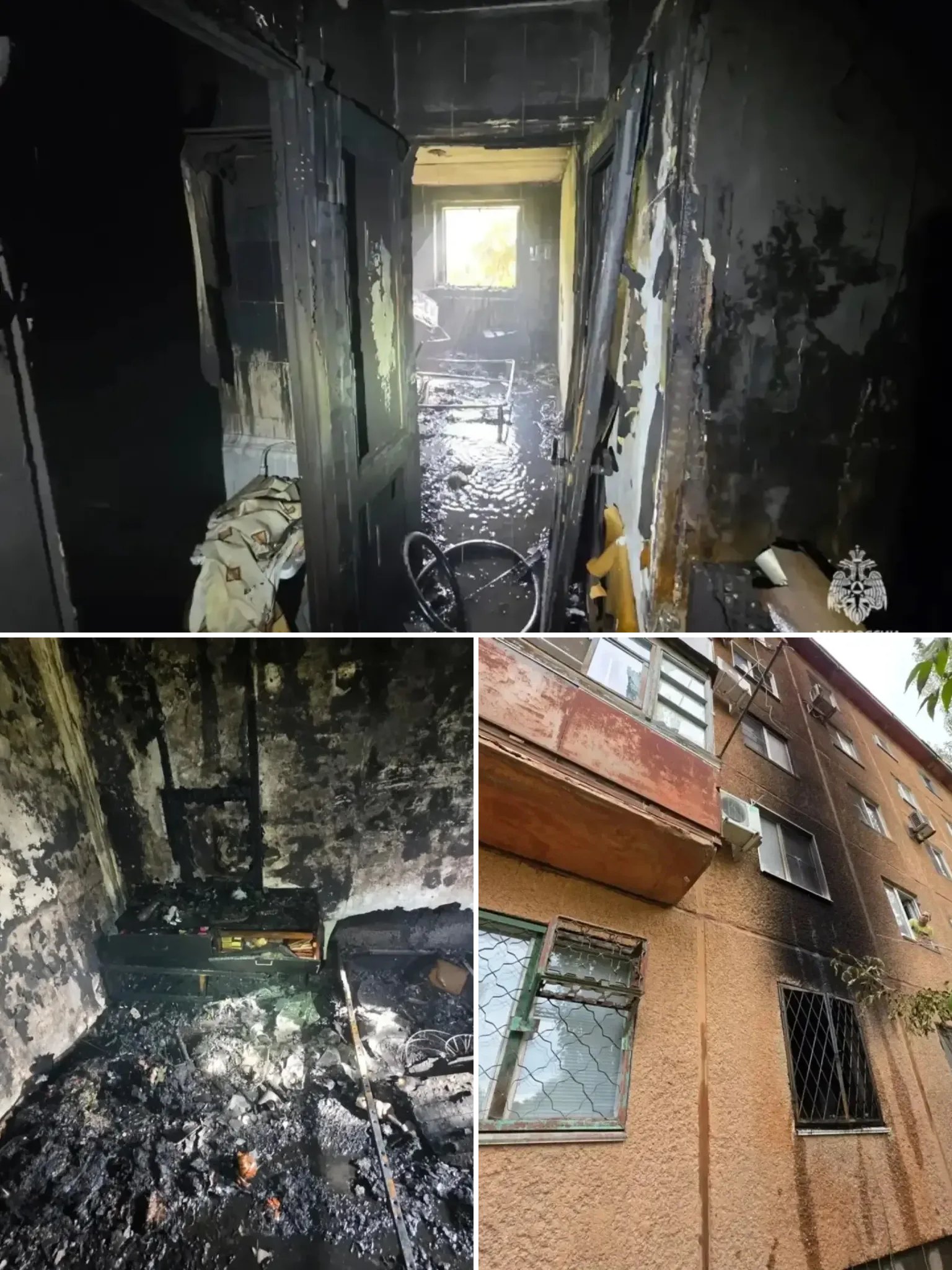 Пожар на Королева, 5 начался из-за сигареты, оставленной без внимания 🚬🔥