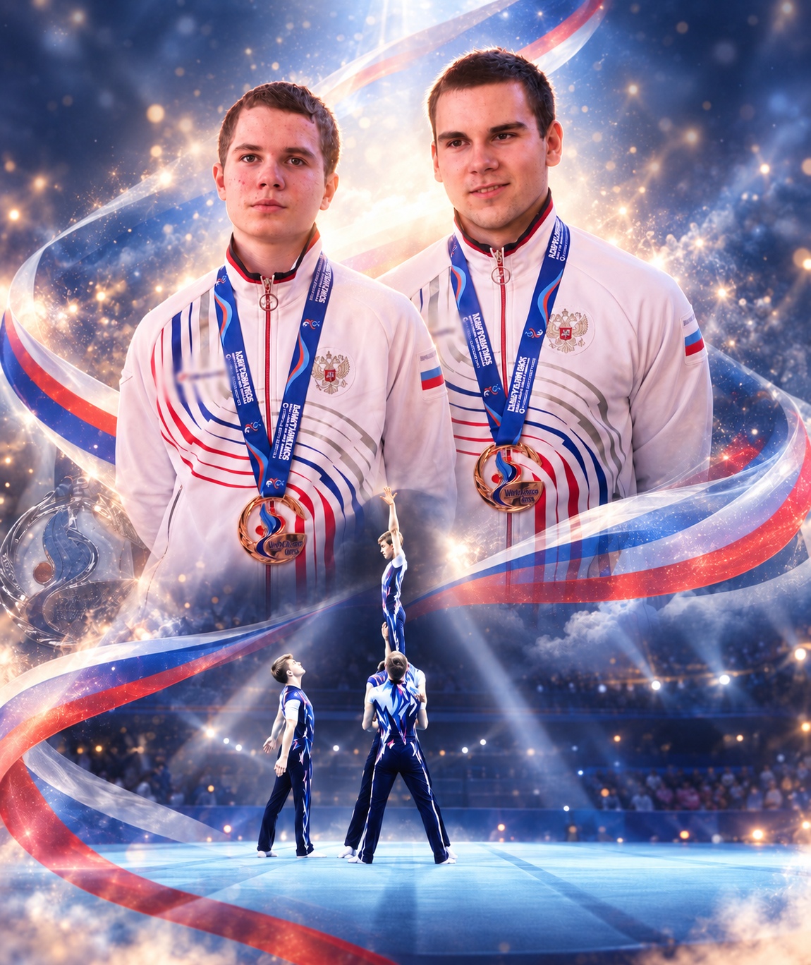 Волгоградские юные акробаты – чемпионы мира и призёры 🥇🥉