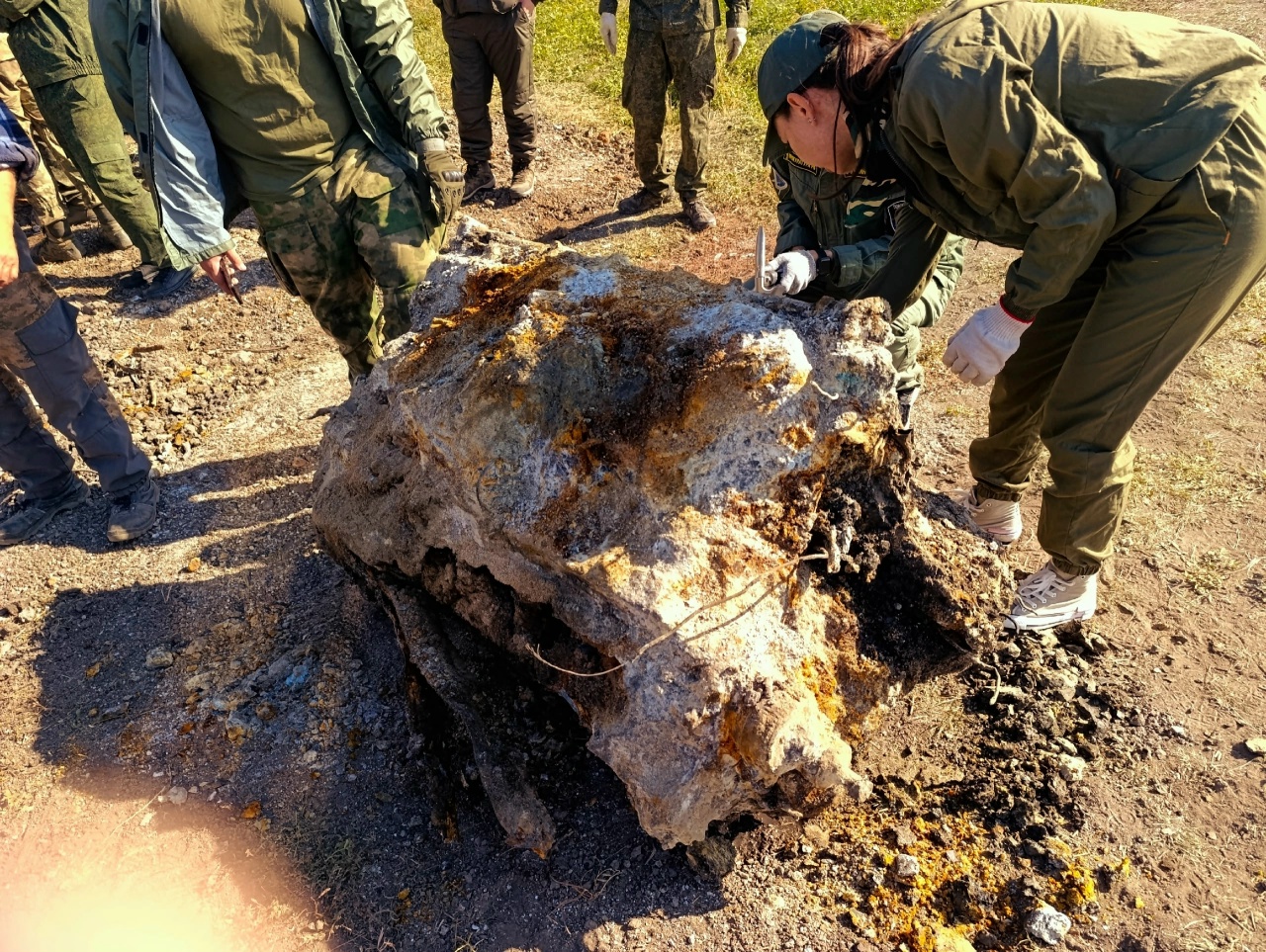 Волгоградские волонтеры обнаружили в глине экипаж бомбардировщика Пе-2