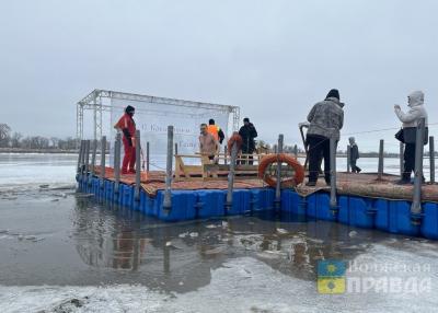 В Волжском готовятся к празднованию Крещения Господня